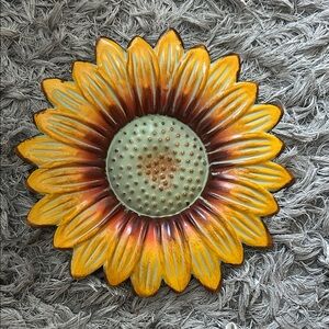 Sunflower Ceramic Wall Art